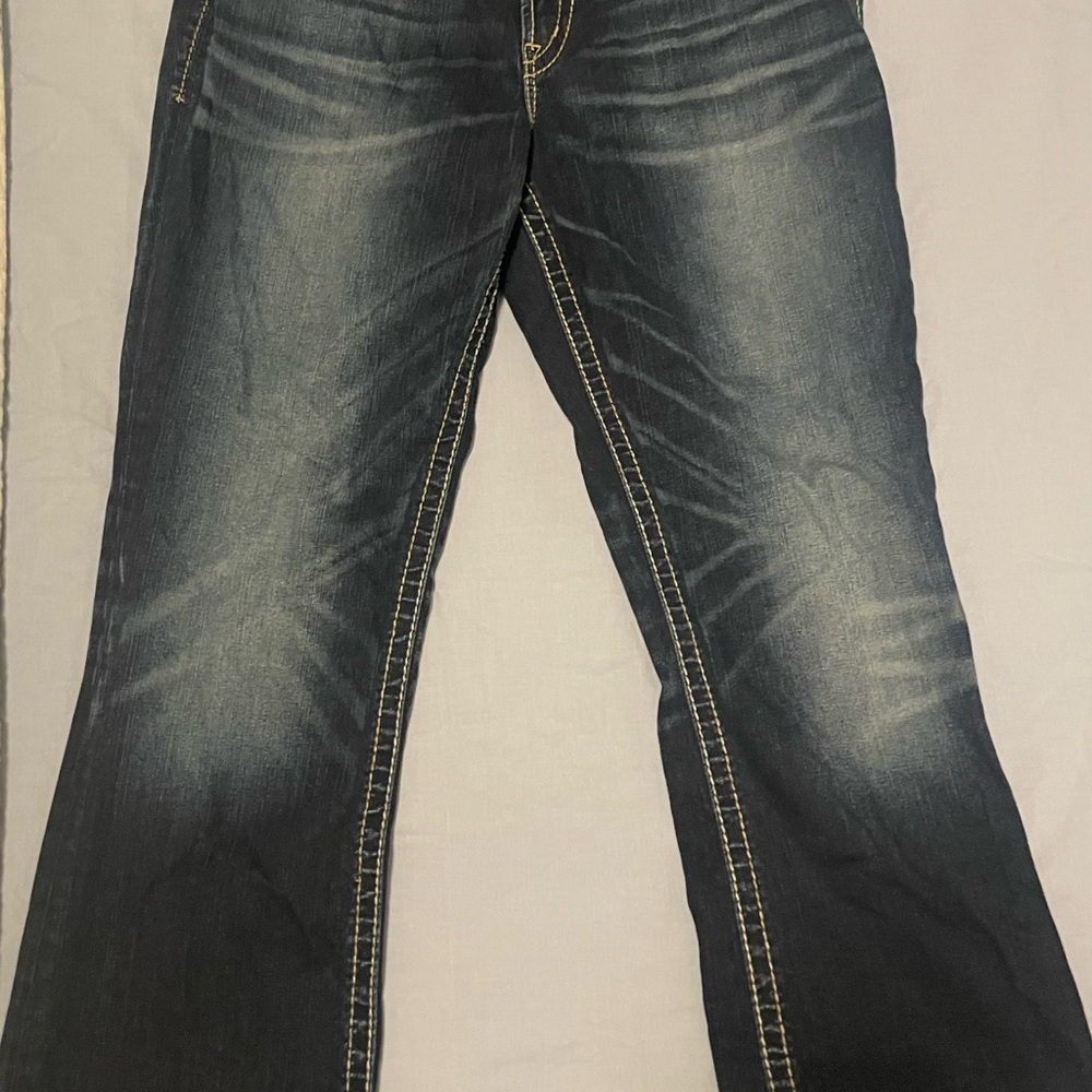 Silver Y2K bootcut - Picture 5 of 5